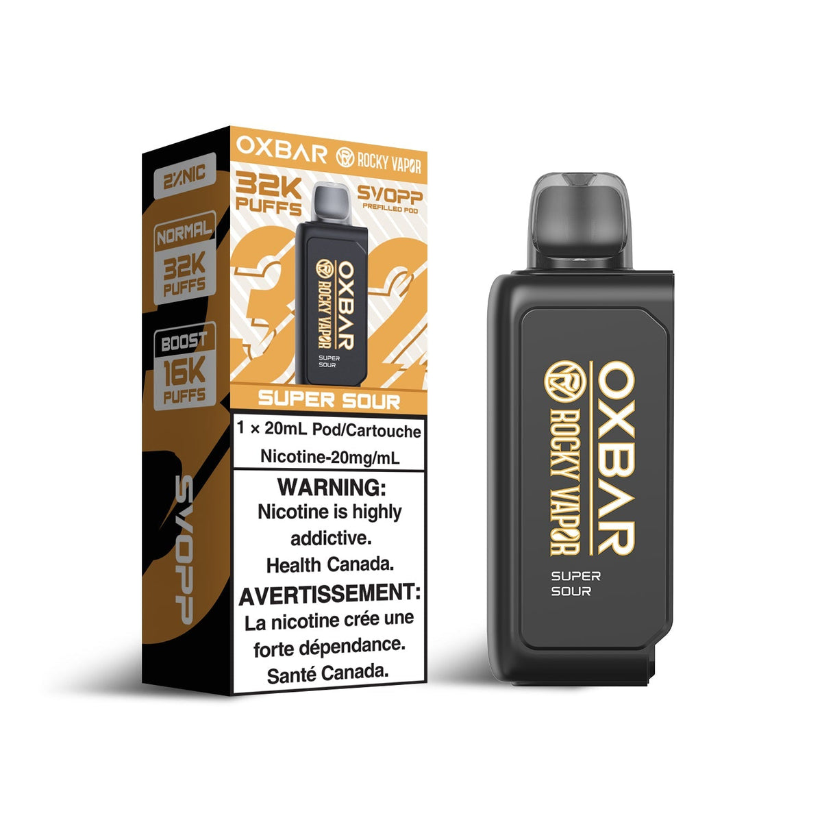 Oxbar Svopp Pods 32K