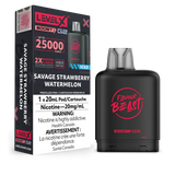 Savage Strawberry Watermelon Iced Flavour Beast Boost G2 Pods 25K