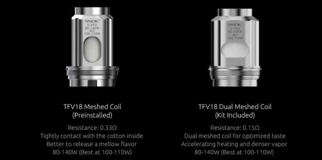 SMOK TFV18 Coils [CRC]