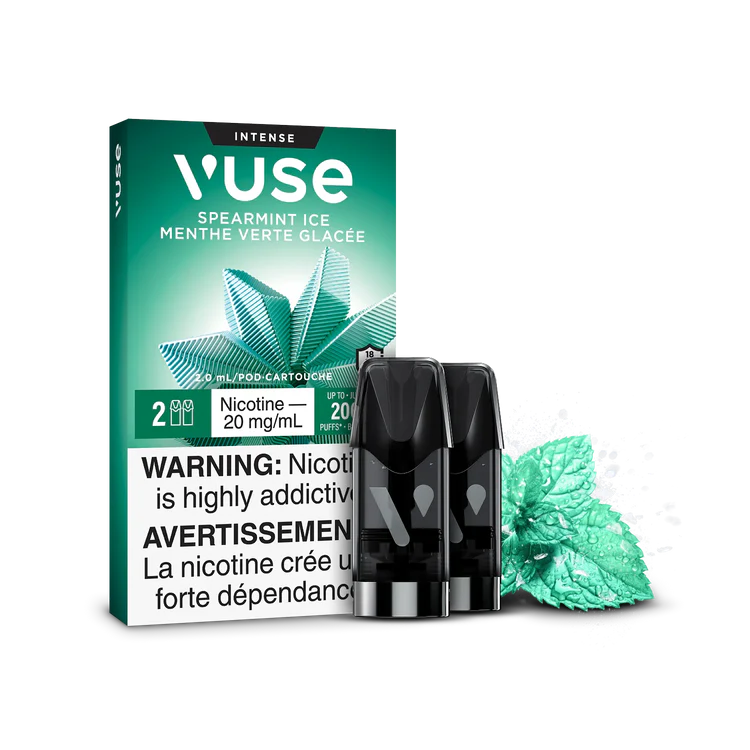 Spearmint Ice Vuse Pods Intense