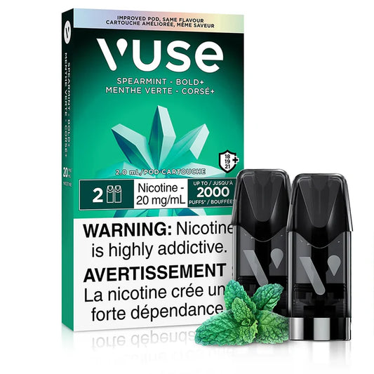 Spearmint Vuse Pods Bold+