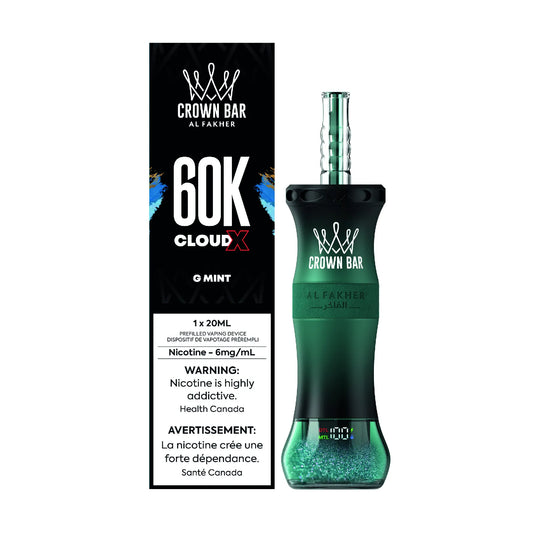 G Mint Al Fakher Cloud X - Shisha-Style Disposable Vape 60K