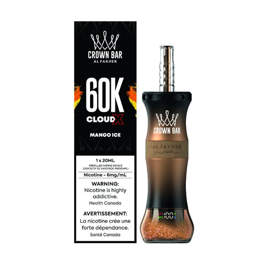 Mango Ice Al Fakher Cloud X - Shisha-Style Disposable Vape 60K