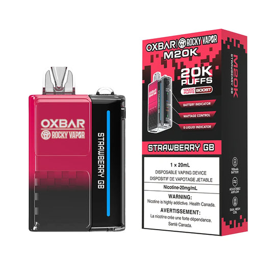 Strawberry GB Oxbar M20K - Disposable Vape