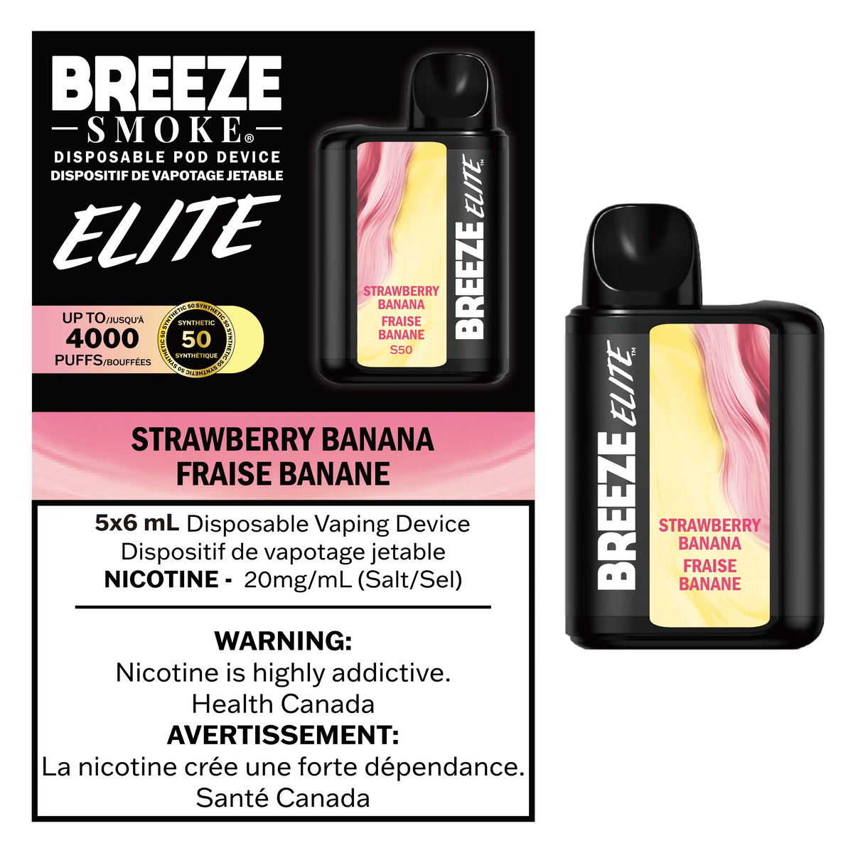 Breeze Elite 4K - Disposable Vape