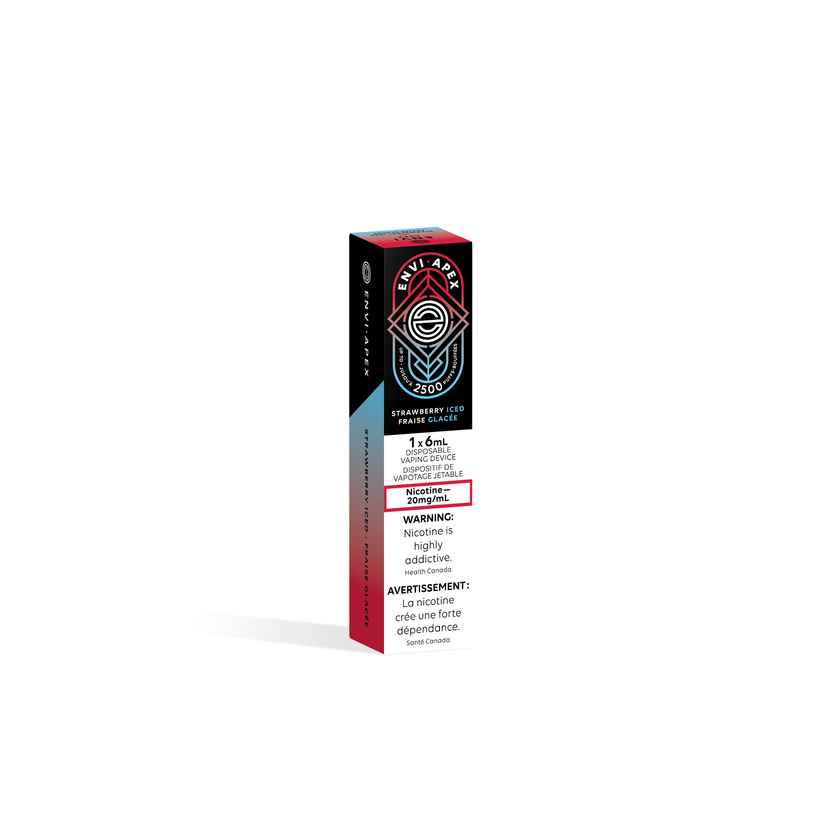 Strawberry Iced Apex 2500 - Disposable Vape