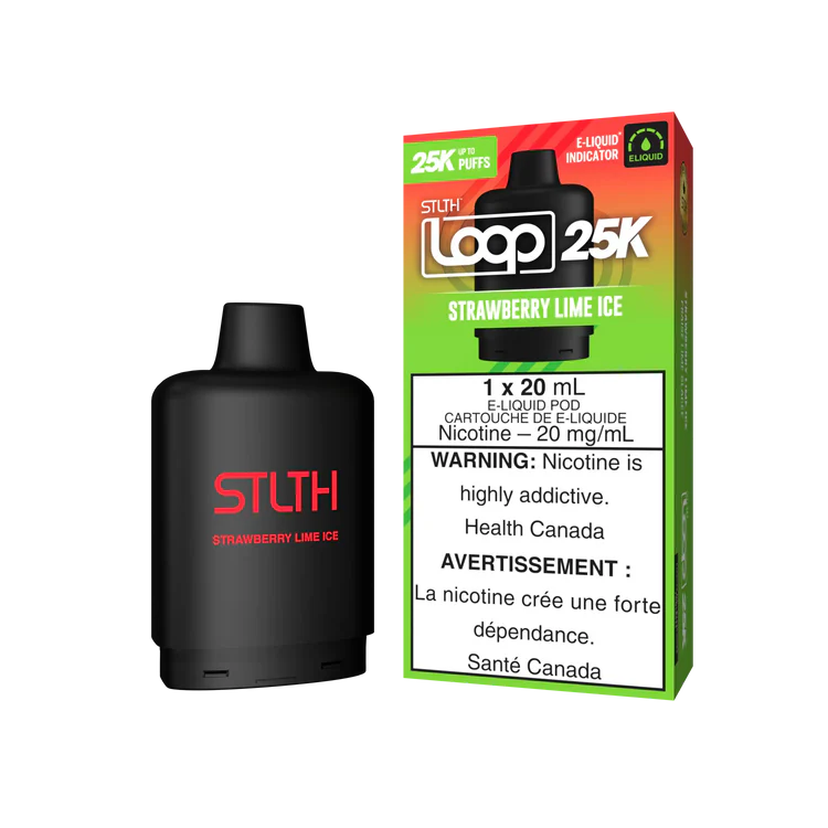 Strawberry Lime Ice Stlth Loop 25K Pod