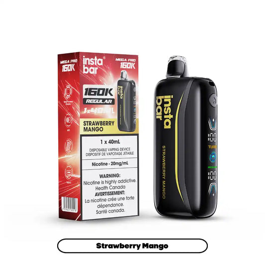 Strawberry Mango Insta Bar Mega Pro 160K - Disposable Vape