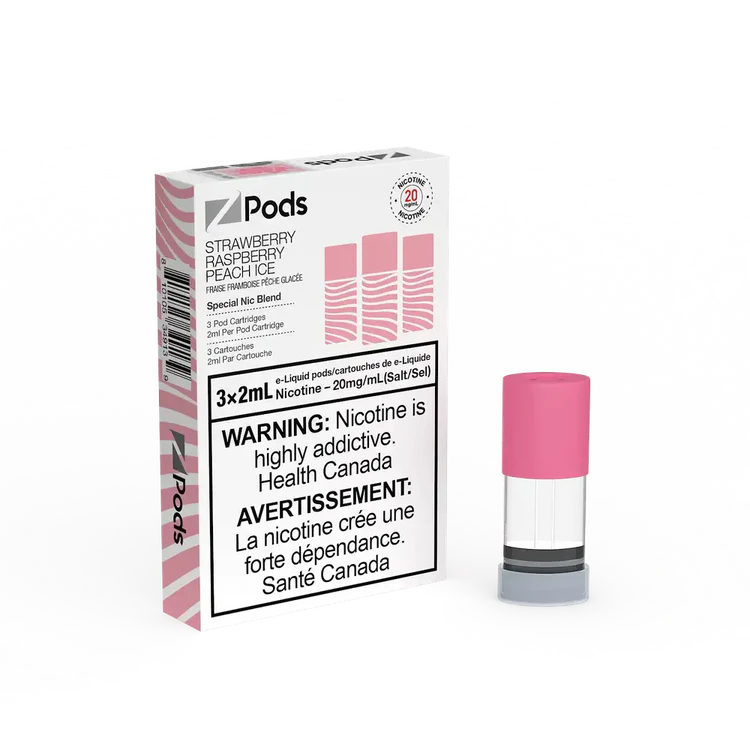 Strawberry Raspberry Peach Ice ZPods by ZLab