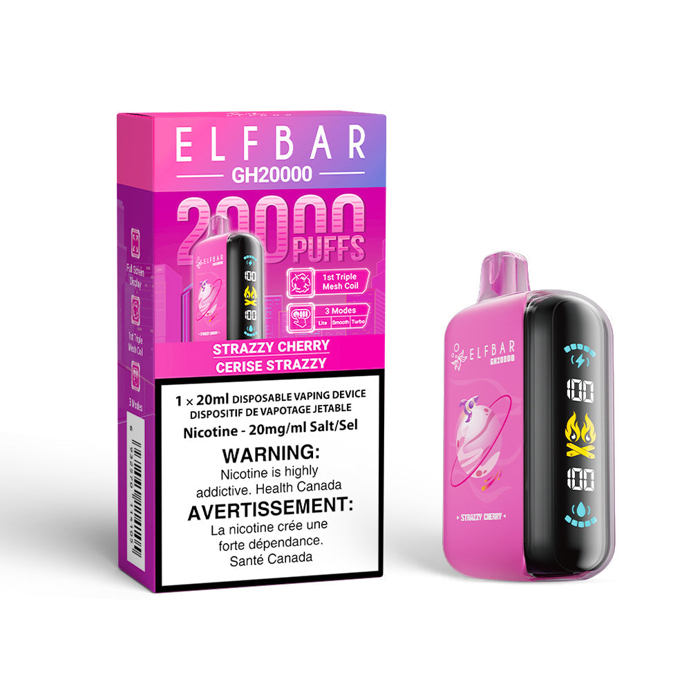 Strazzy Cherry Elf Bar GH20000 - Disposable Vape by ELFBAR