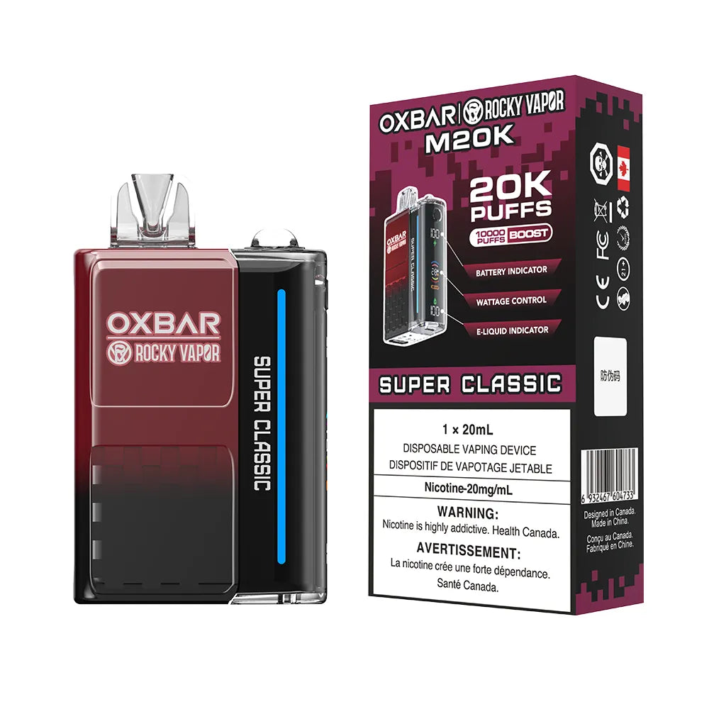 Super Classic Oxbar M20K - Disposable Vape