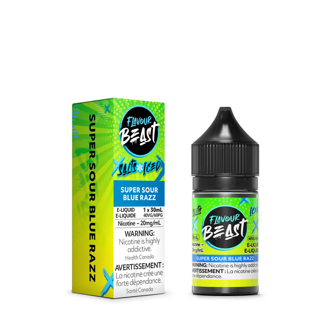 Super Sour Blue Razz by Flavour Beast Salt