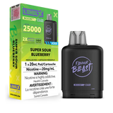 Pods Beast Boost G2 Super Sour Myrtille (Glacé) 25K