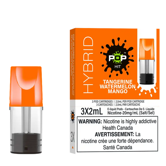 Tangerine Watermelon Mango Stlth Pods by Pop Hybrid