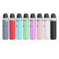 Uwell Caliburn G3 Lite Pod Kit in black, showing front, back, side views, and top/bottom of the pod.