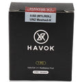 Uwell Havok V1 replacement pod with coil, dark translucent plastic, featuring a top-fill design and visible coil.