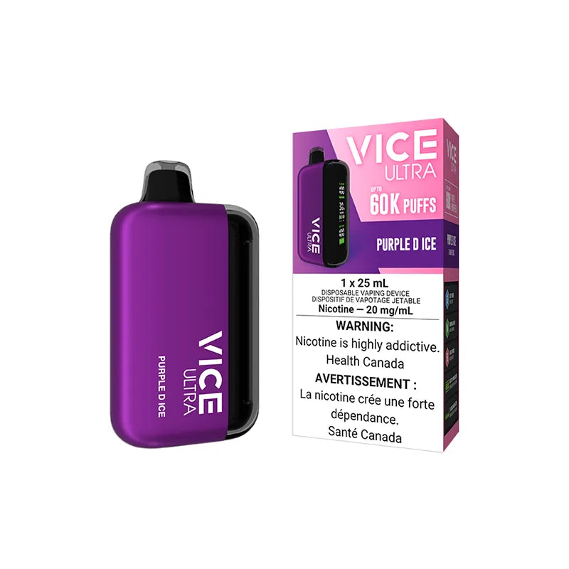 Purple D Ice Vice Ultra - Disposable 60K