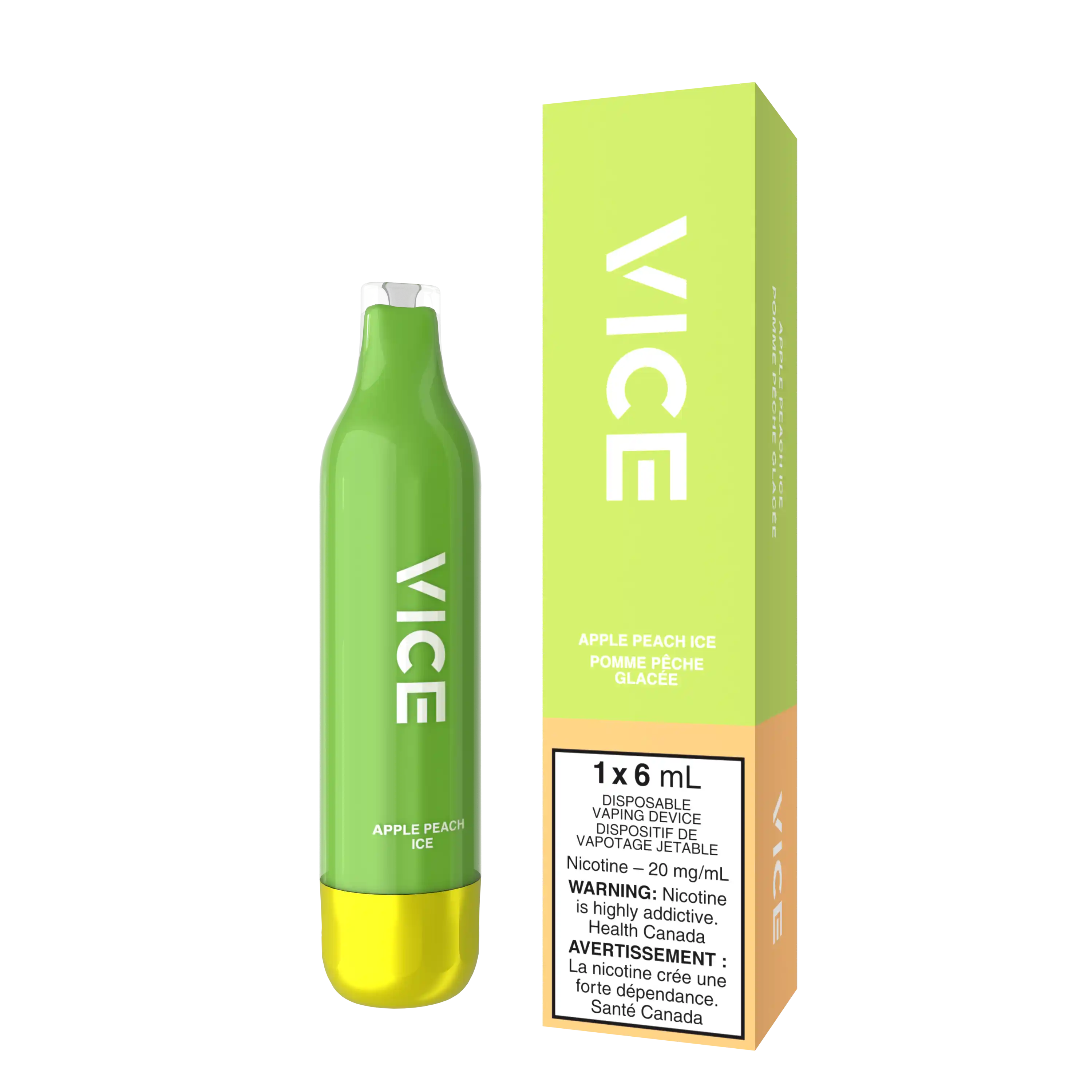 Apple Peach Ice Vice 2500 - Disposable Vape