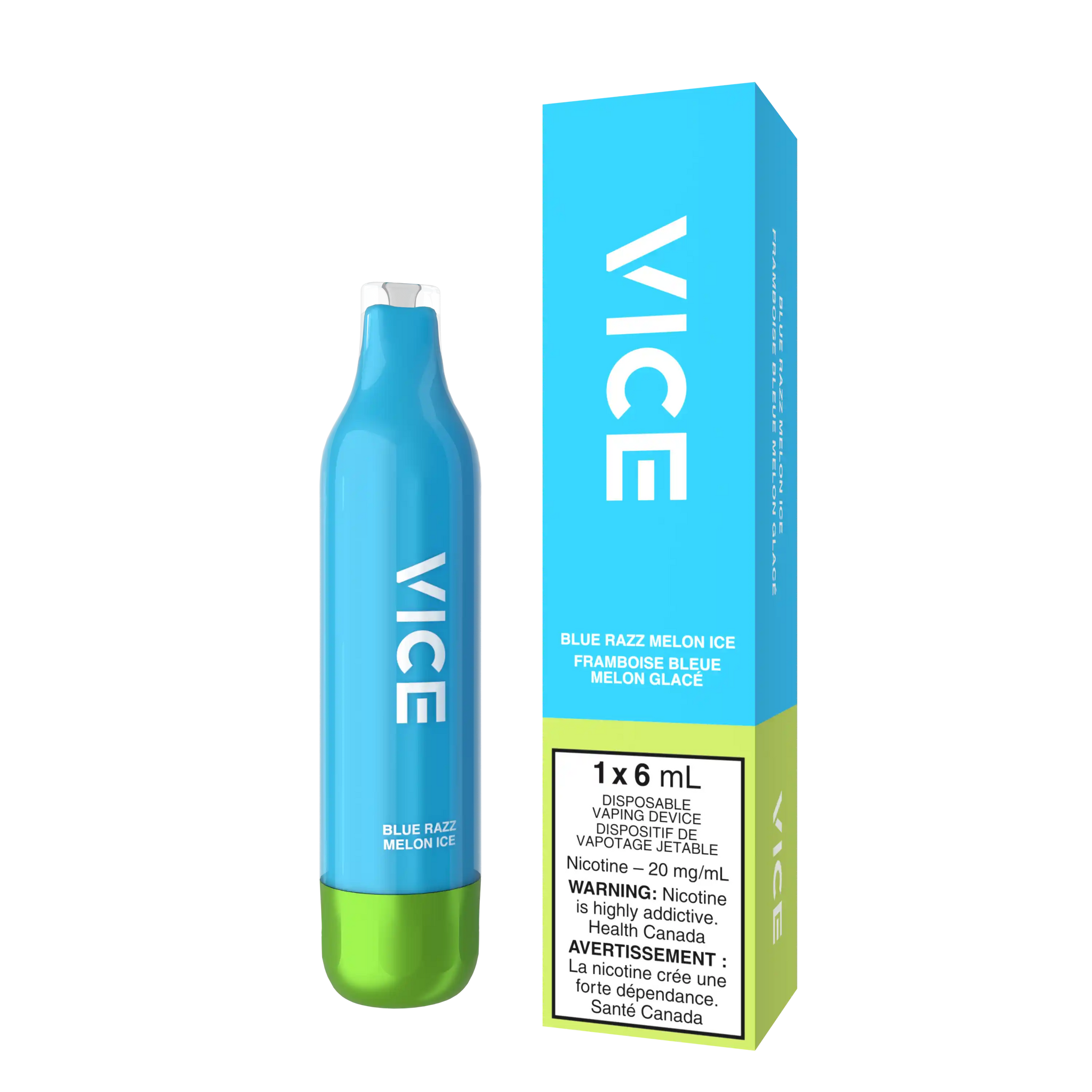 Blue Razz Melon Ice Vice 2500 - Disposable Vape