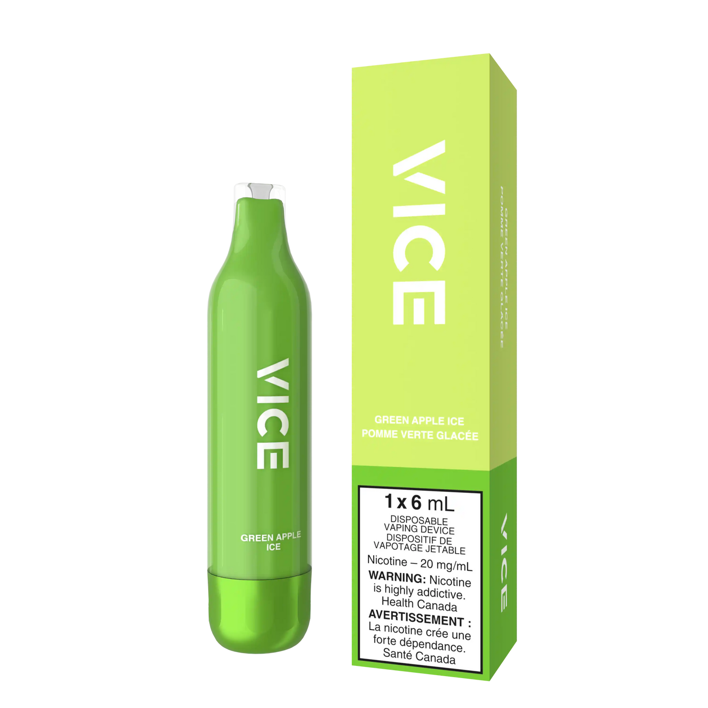 Green Apple Ice Vice 2500 - Disposable Vape
