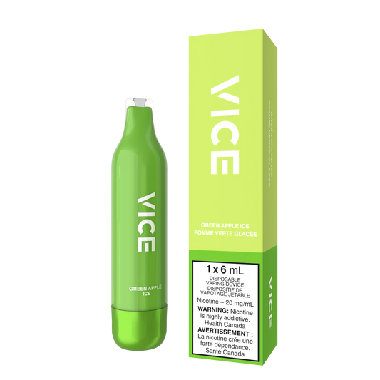 Green Apple Ice Vice 2500 - Disposable Vape