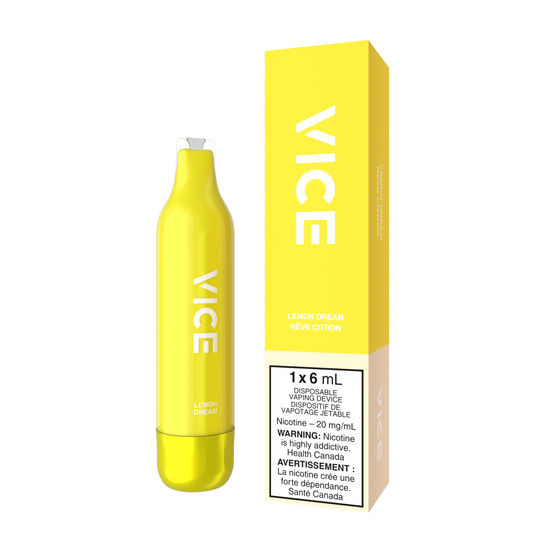Lemon Dream Vice 2500 - Disposable Vape