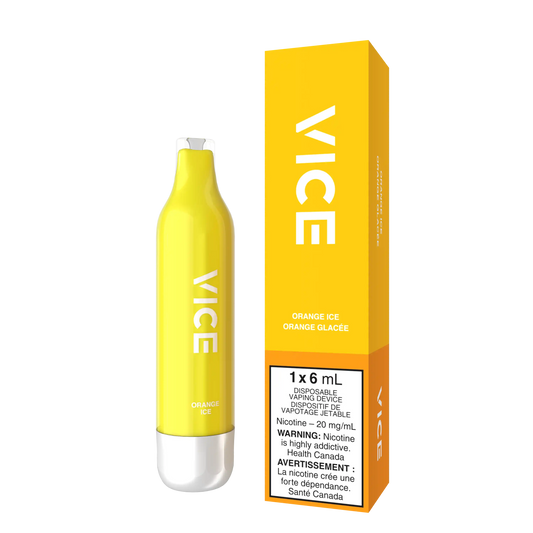 Orange Ice Vice 2500 - Disposable Vape
