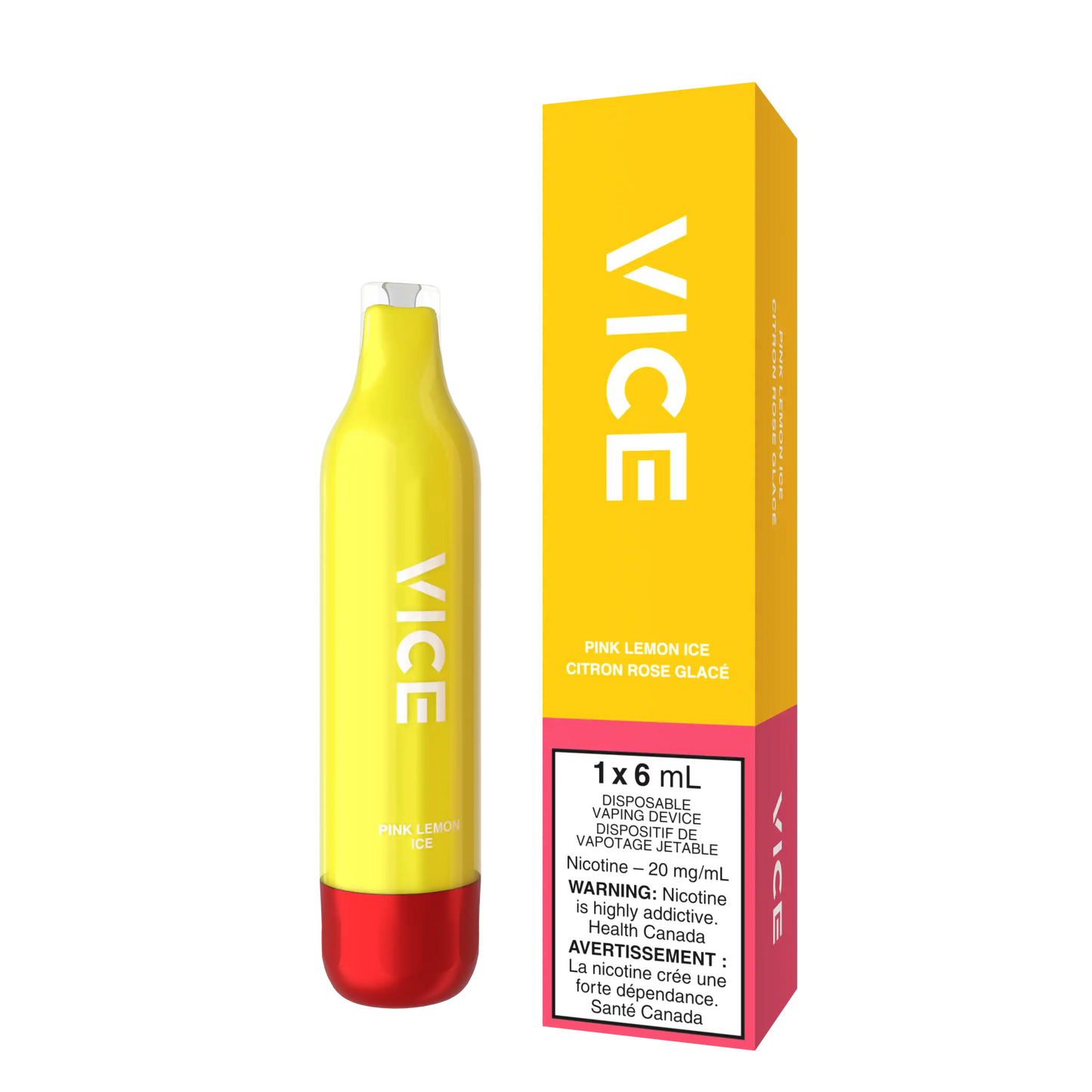 Pink Lemonade Ice Vice 2500 - Disposable Vape