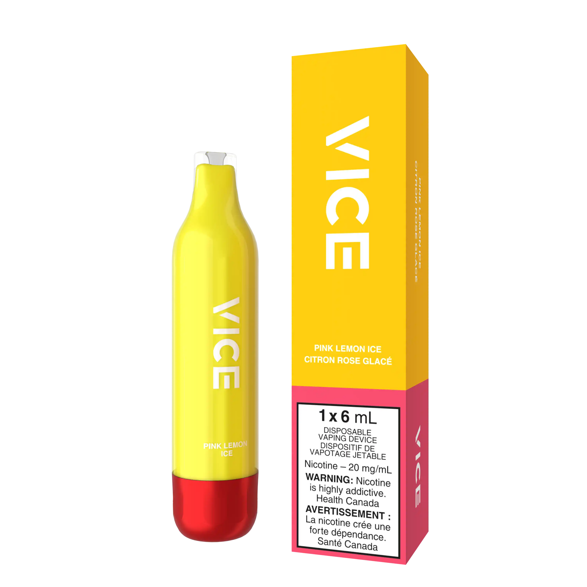 Pink Lemonade Ice Vice 2500 - Disposable Vape