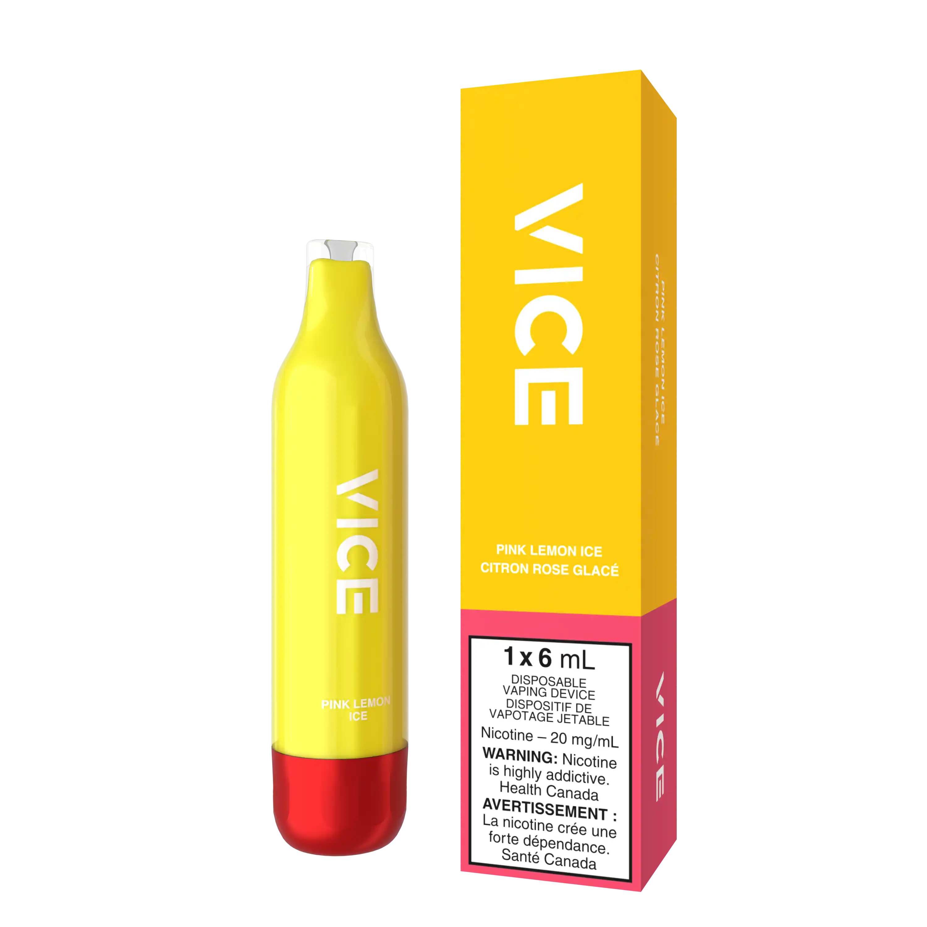 Pink Lemonade Ice Vice 2500 - Disposable Vape