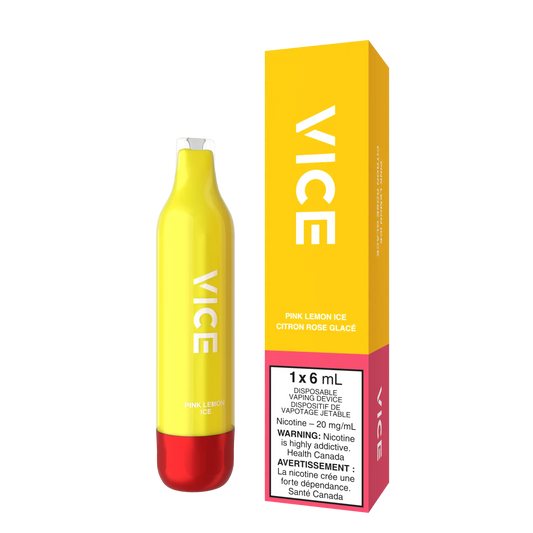 Pink Lemonade Ice Vice 2500 - Disposable Vape