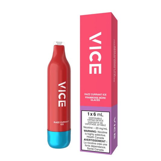 Razz Currant Ice Vice 2500 - Disposable Vape