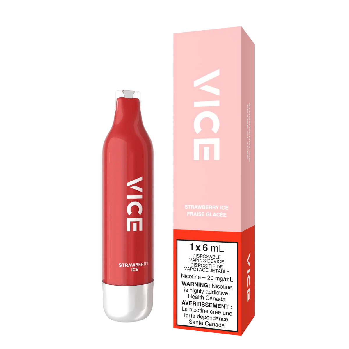 Strawberry Ice Vice 2500 - Disposable Vape