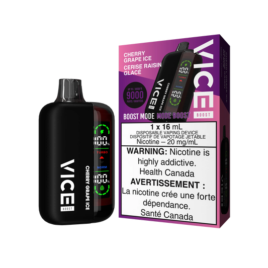 Cherry Grape Ice Vice Boost - Disposable 9K