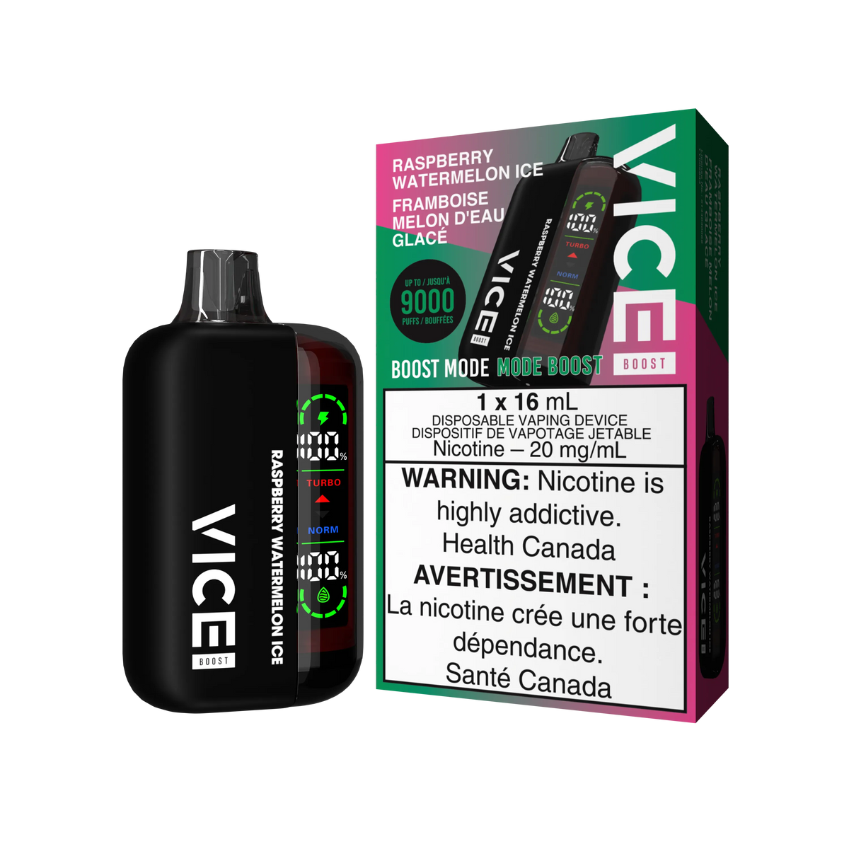 Lemon Lime Ice Vice Boost - Disposable 9K