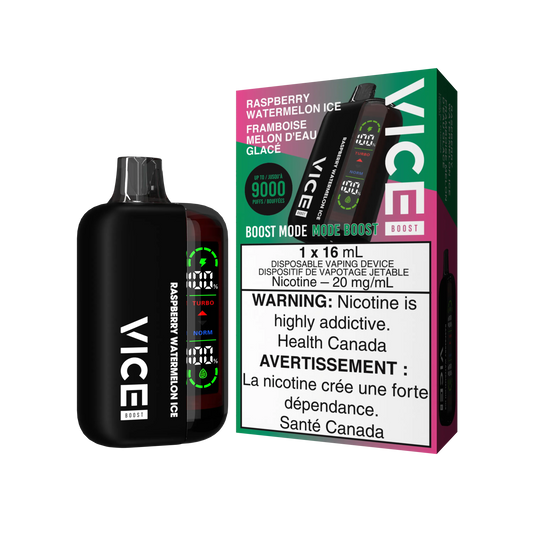 Raspberry Watermelon Ice Vice Boost - Disposable 9K