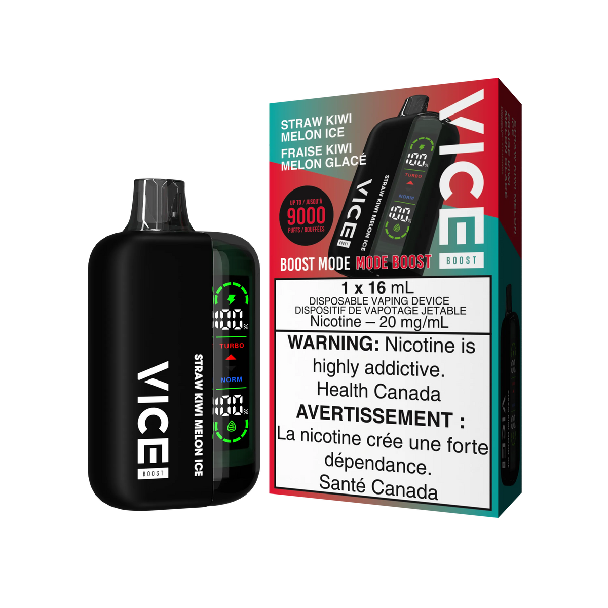 Lemon Twist Ice Vice Boost - Disposable 9K