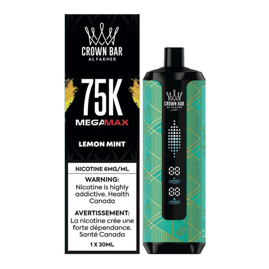 Lemon Mint Al Fakher Crown Bar - Disposable 75K