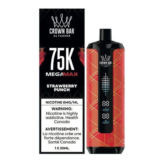 Strawberry Punch Al Fakher Crown Bar - Disposable 75K