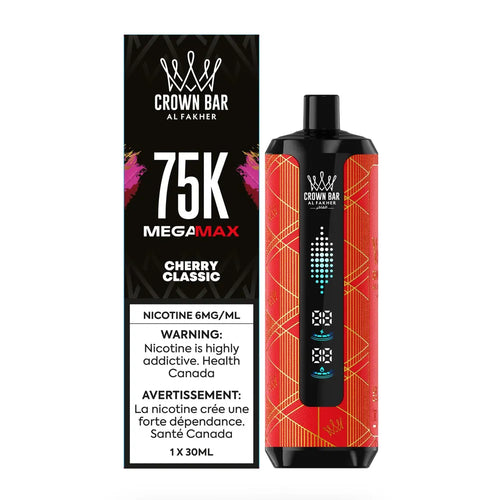 Cherry Classic Al Fakher Crown Bar - Disposable 75K