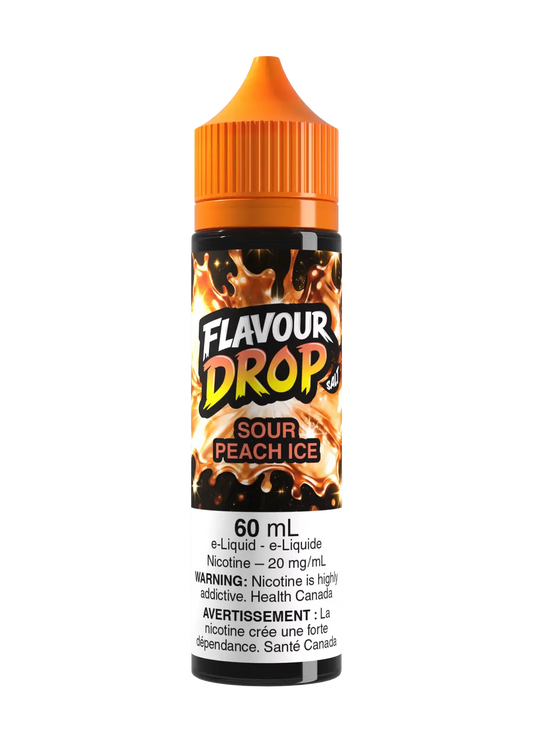 Sour Peach Ice by Flavour Drop Salt