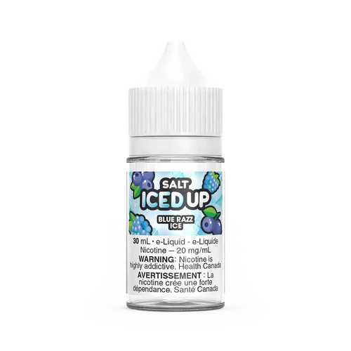 Blue Razz Ice by Iced Up Salt