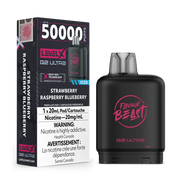 Fraise Framboise Bleuet Glacé par Level X Flavour Beast G2 Ultra 50K