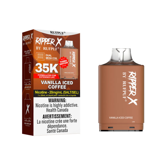 Vanilla Iced Coffee Rufpuf Ripper X Pods 35K