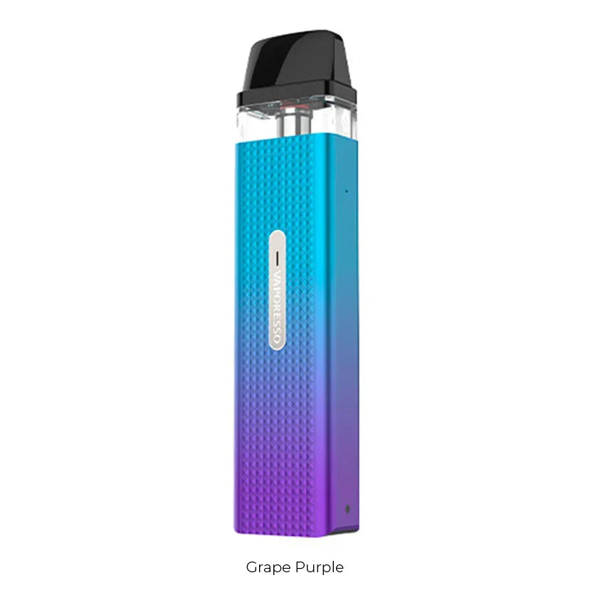 Vaporesso XROS Mini Pod Kit in a vibrant green, sleek rectangular design with a black mouthpiece.