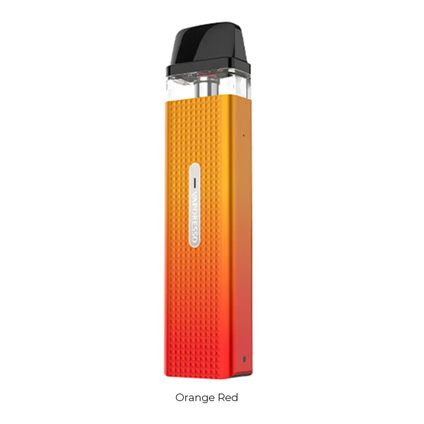Vaporesso XROS Mini Pod Kit in a vibrant green, sleek rectangular design with a black mouthpiece.