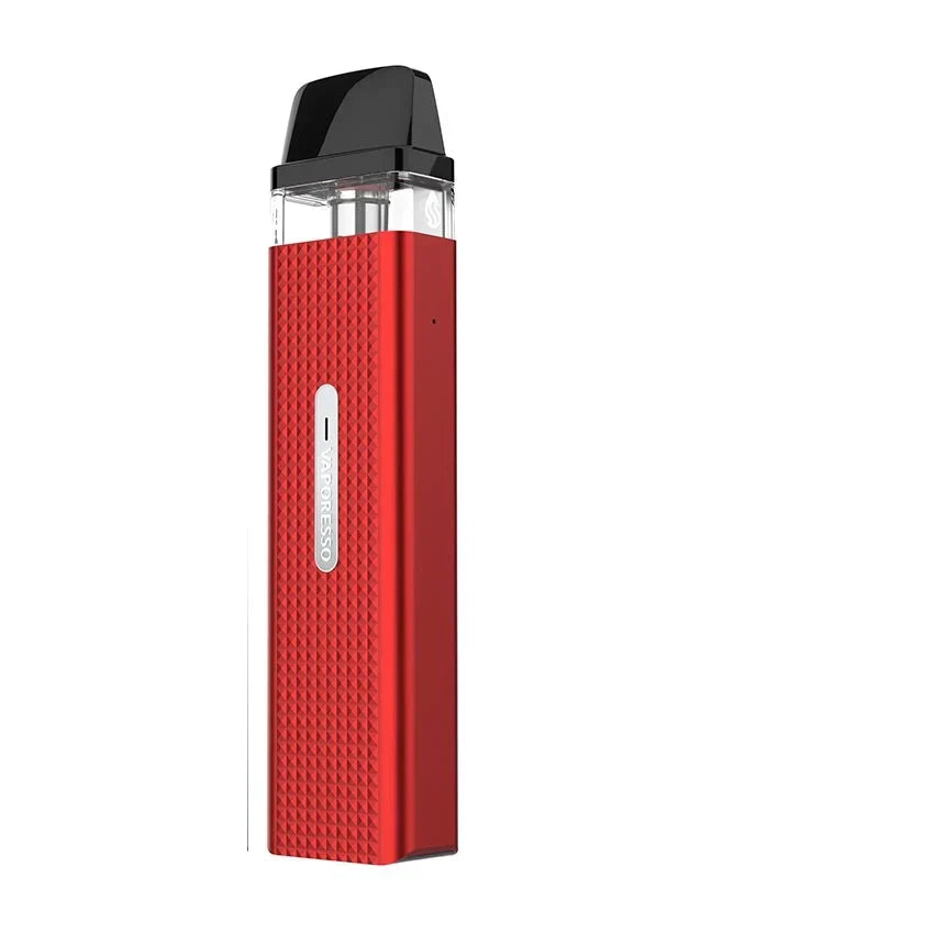 Vaporesso XROS Mini Pod Kit in a vibrant green, sleek rectangular design with a black mouthpiece.