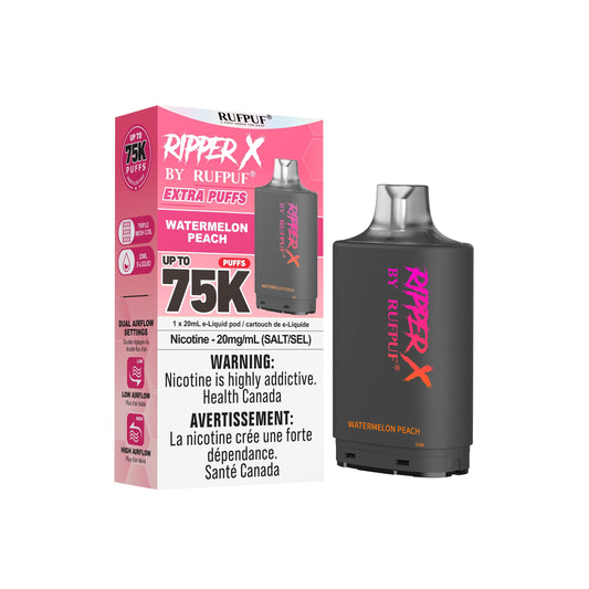 Watermelon Peach Rufpuf Ripper X Pods 75K