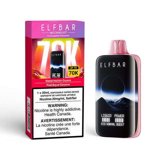 Watermelon Guava Elf Bar Moonight - Disposable 70K