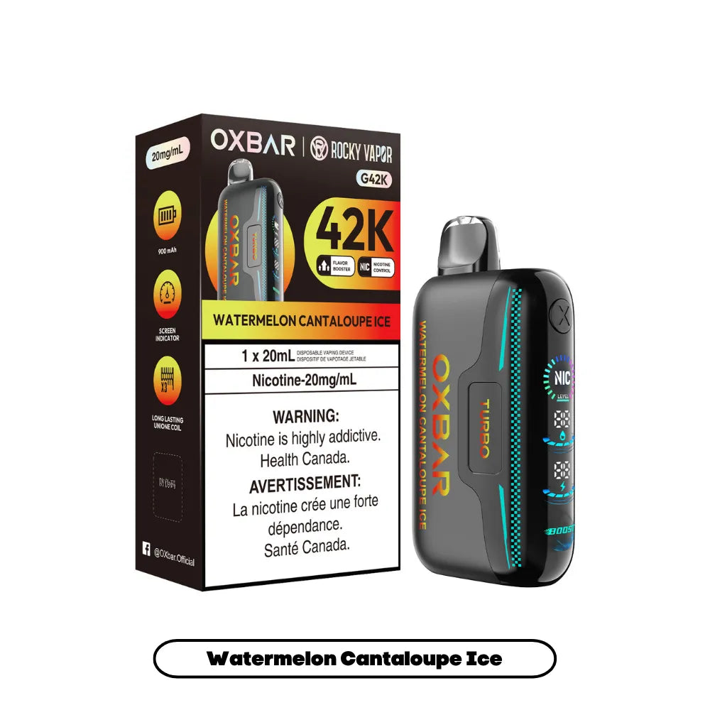 Watermelon Cantaloupe Ice Oxbar G42K - Disposable 42K by OXBAR
